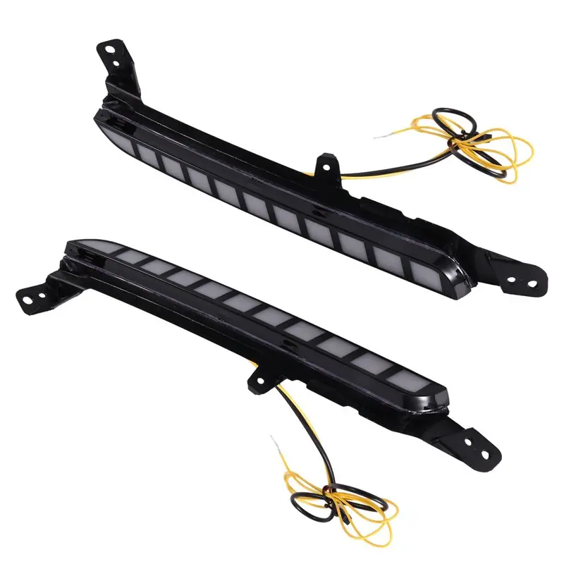 Ingenious-For Toyota Hilux Revo Rocco 2020 2021 2022 2023 2024 Car Led DRL Daytime Running Light Headlight Turn Signal Lamp C