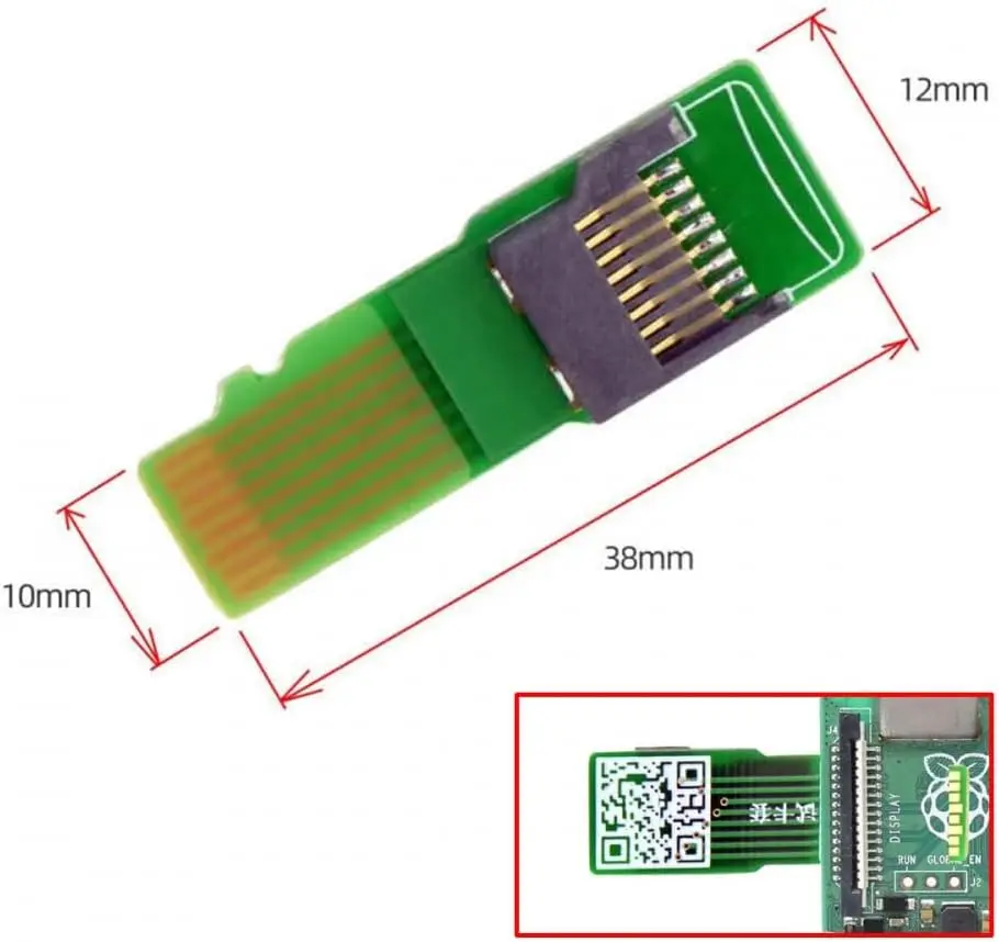 SD Card Socket Female to Micro-SD TF Male Memory Card Kit Extension Adapter Testing Tools Extender