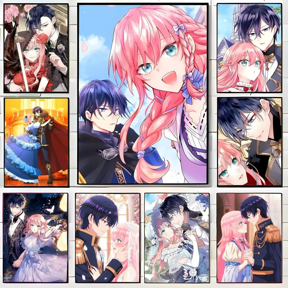 Póster decorativo de Romance Comic A-Arnold Hein x Rishe 7th Time Loop, póster impreso para pared, mural decorativo, decoración del hogar, regalo sin marco