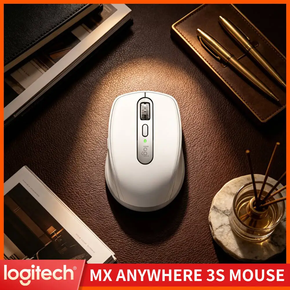 Top-Tier MX Anywhere 3S - 8K DPI Sensor, Multi-Device Sync, Silent Click, Perfect for Bakery Festival Back Office Room