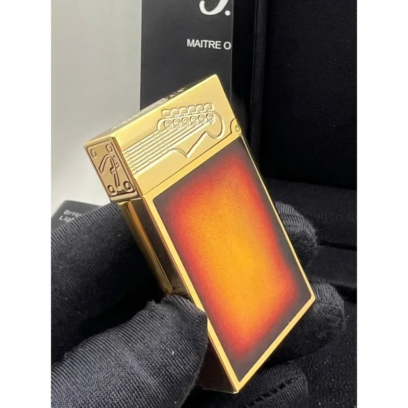 

Butane Gas Metal Lighter Outdoor Windproof High-Flame Cigarette Torch Lighter Smoking Accessories High-end Gift with Gift Box