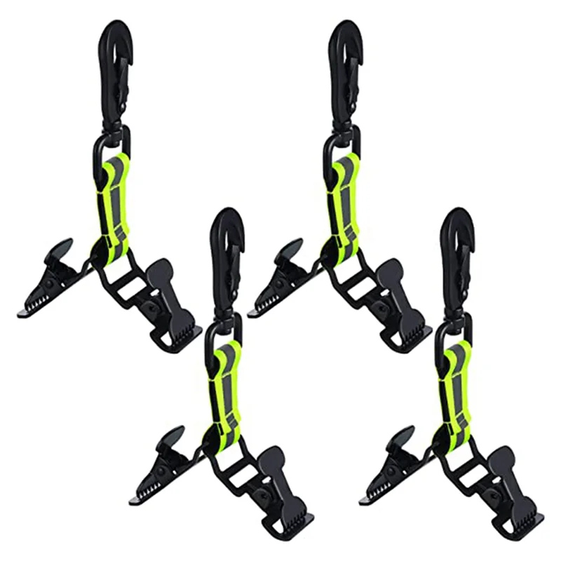 M18K-4 pièces sangle de gant de pompier porte-gant de sécurité Clips de gant pour pompier Police sauvetage travail gant ceinture Clips