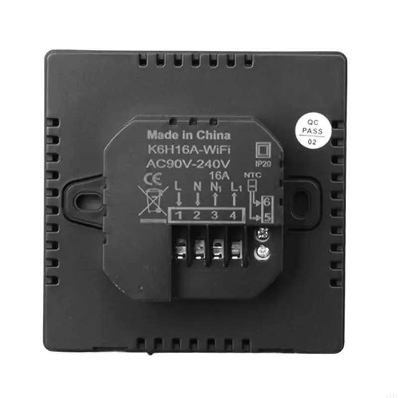 L41E LCD Display Thermostat WiFi Programmable For Energy Efficient Heating