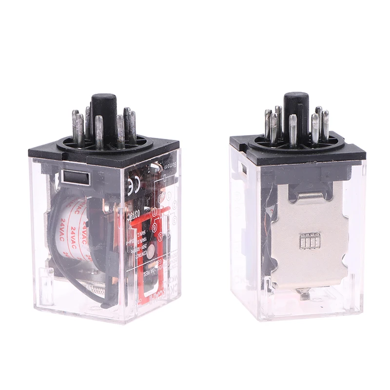 MK2P-1 de enchufe MK-3P-1New, 8 pines, 11 Pines, se adapta a CA 380V, 220V, 110V, cc 12V, 24V, bobina con Base de enchufe