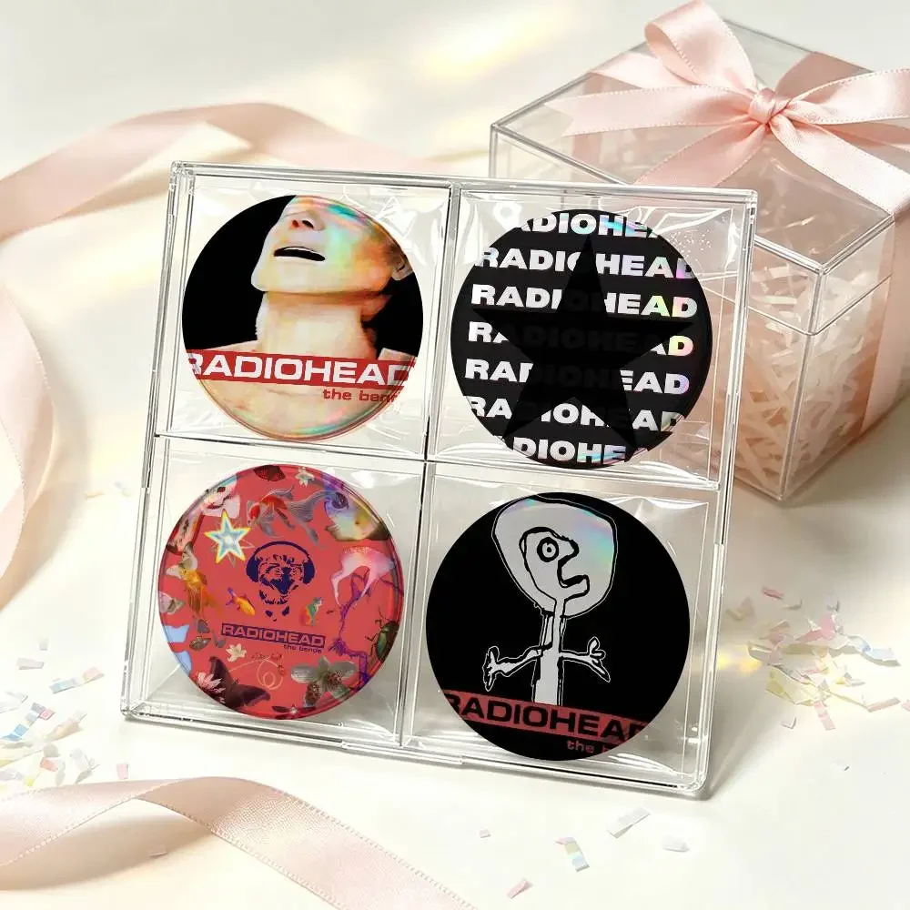 Rock Radiohead Band    Soft Button Pin Funny Silly Gnarpy On A Skateboard Meme Badge Gamer Collection Gifts