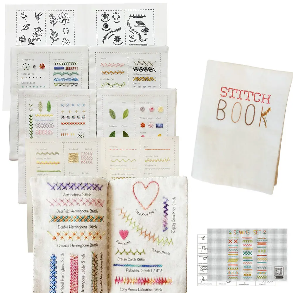 Creative Mini Sewing Book,Elevate Your Sewing Skills,DIY Creative Mini Sewing Card Set,Learn A