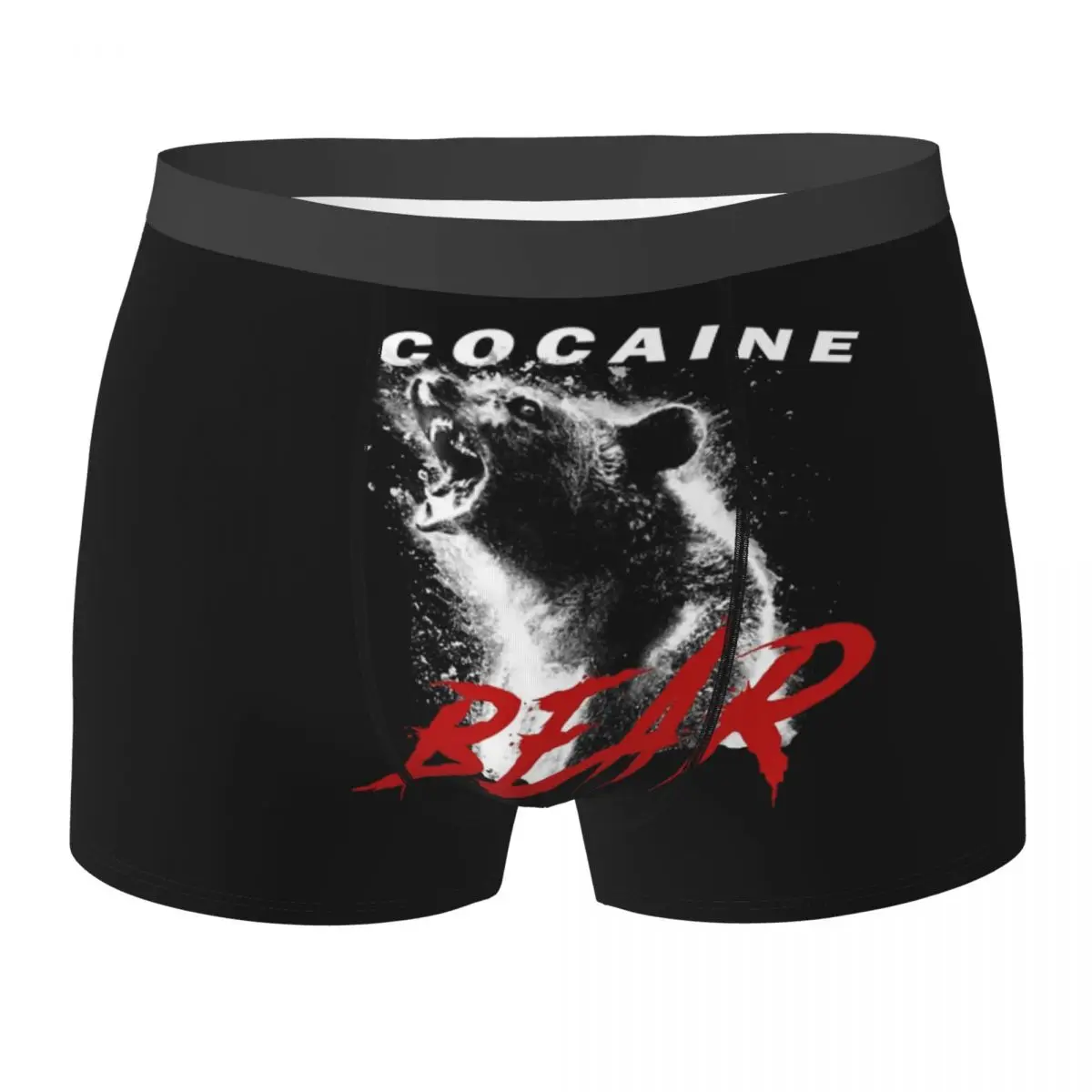 

Boxer Underpants Shorts Cocaine Bear Panties Male Breathable Underwear for Homme Man Boyfriend Gifts