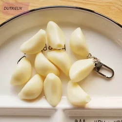 Garlic Pendant Keychain Original And Unique Garlic Car Pendant Keychain Student Couple Personality Bag Pendant Car Keychain
