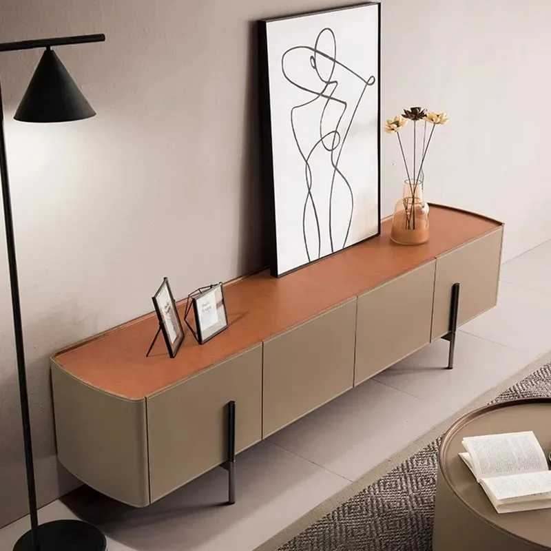 Interior Nctional Tv Consoles Cabinet Elegant European Style Design Tv Stands Cheap Aesthetic Muebles Lounge Suite Furniture