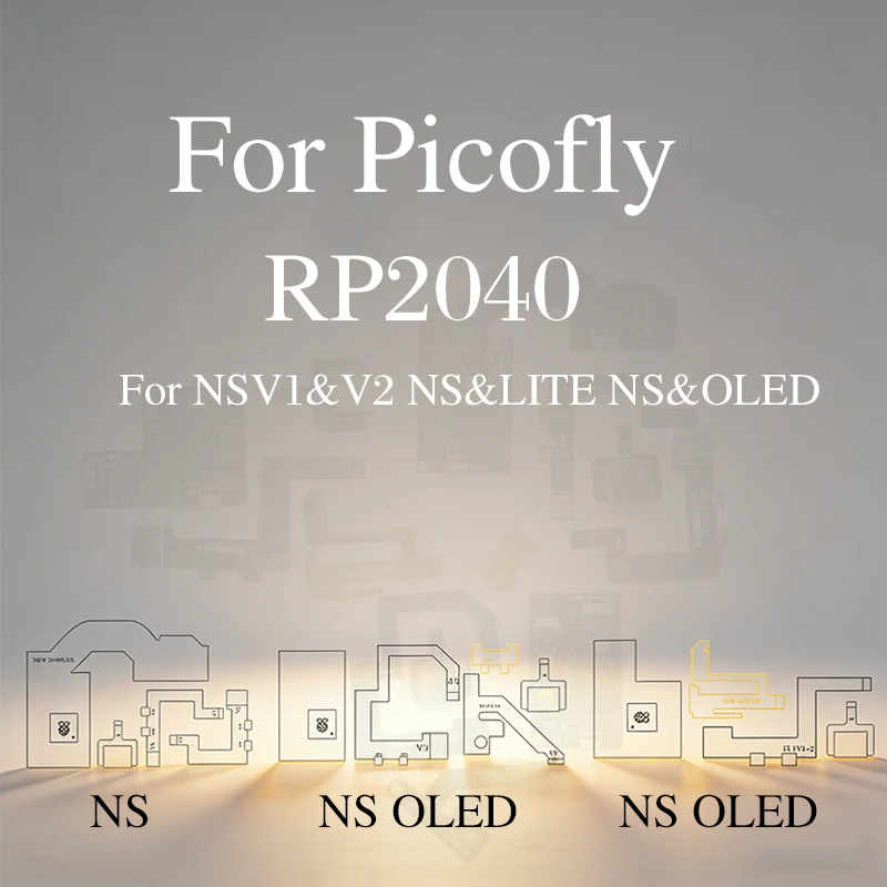 4 en 1 Raspberry Pi Hwfly Picofly RP2040 Chip pour NintendoSwitch Core/OLED/Lite/V1/V2 accessoires de câble