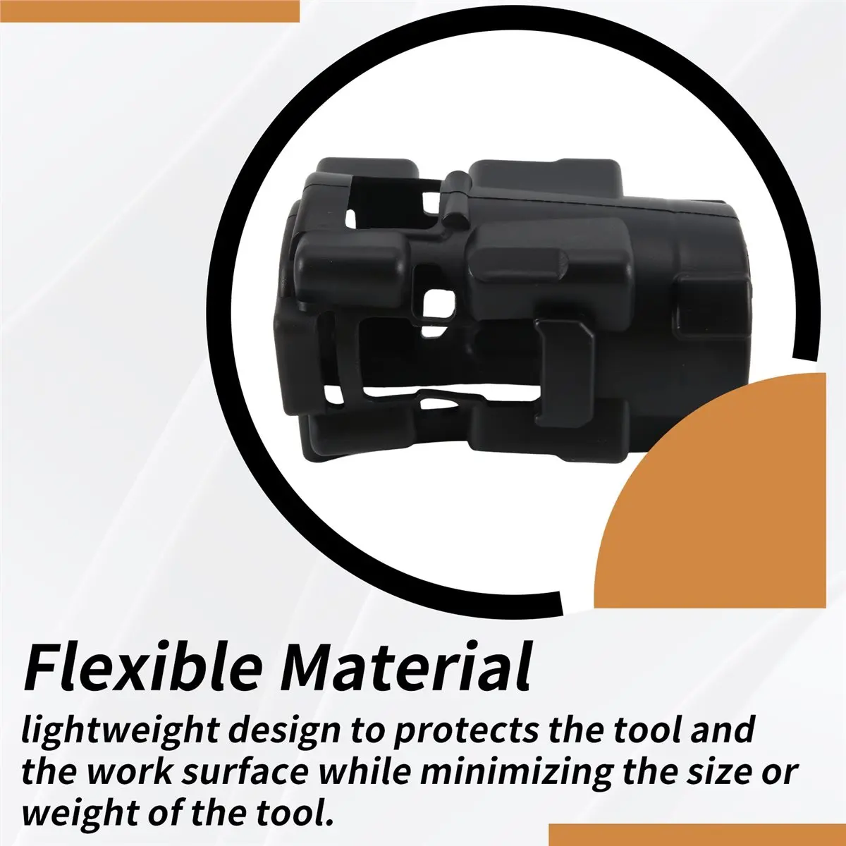Replacement Protective Rubber Boot for DCF921 DCF922 DCF923 Impact Wrench, Power Tool Accessories