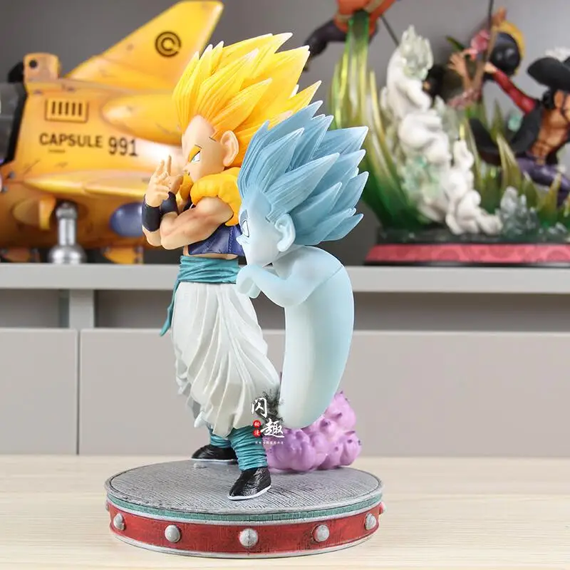 24 см Dragon Ball CS Фигурка DBZ Gotenks Figuras Manga Super Saiyan Фигурка Игрушки Модель Орнамент Аниме Периферийные устройства Детский подарок