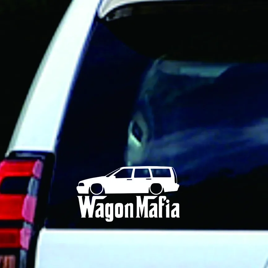 

Three Ratels TZ-416 10*18.6cm WAGON MAFIA For Vw Volkswagen Passat Car Stickers And Decals Auto Car Sticker