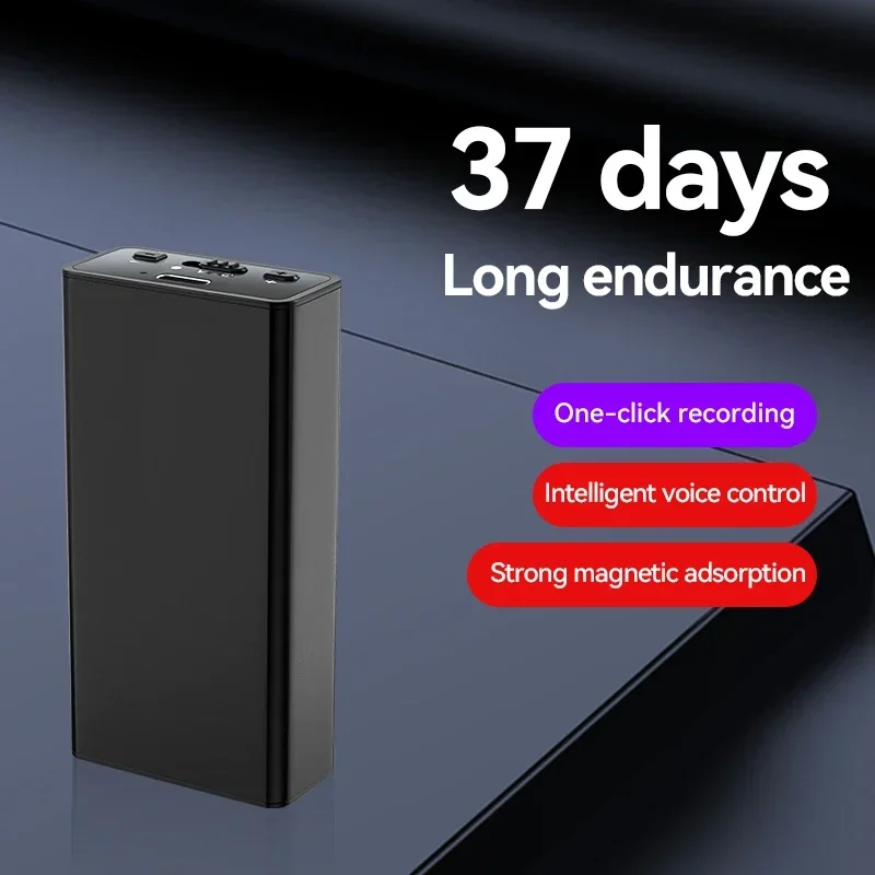 

In stock Voice Activated One Click Audio Record Dictaphone Voice Long 3Time Recording Magnetic OTG Connection Digital Voice Reco