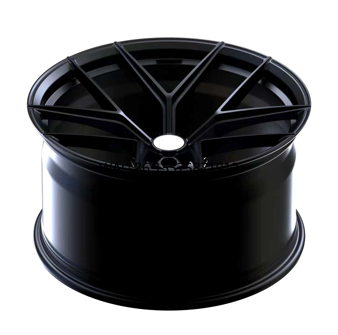 Rines Monobloque Forjados Personalizados de Alta Calidad, 2 Piezas, 20x12, Negros, Diseño Cóncavo Profundo, Ajuste Perfecto para SF90 GT 720s 650s