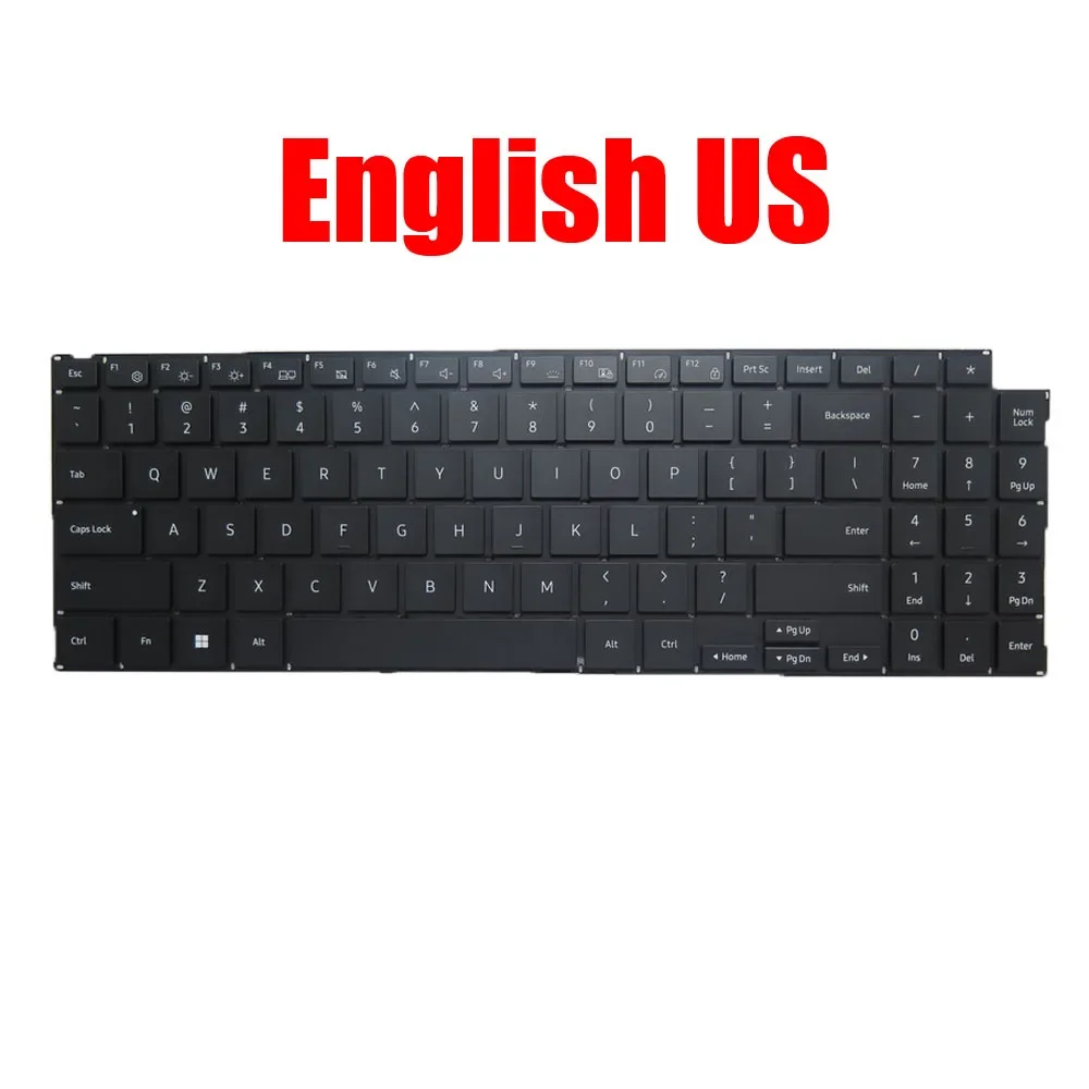 لوحة المفاتيح لسامسونج NP750XDA 750XDA 755XDA الإنجليزية كوريا الأمريكية KR المملكة المتحدة إسبانيا SP الشمال NE إيطاليا IT ألمانيا GR فرنسا FR كندا CA BE