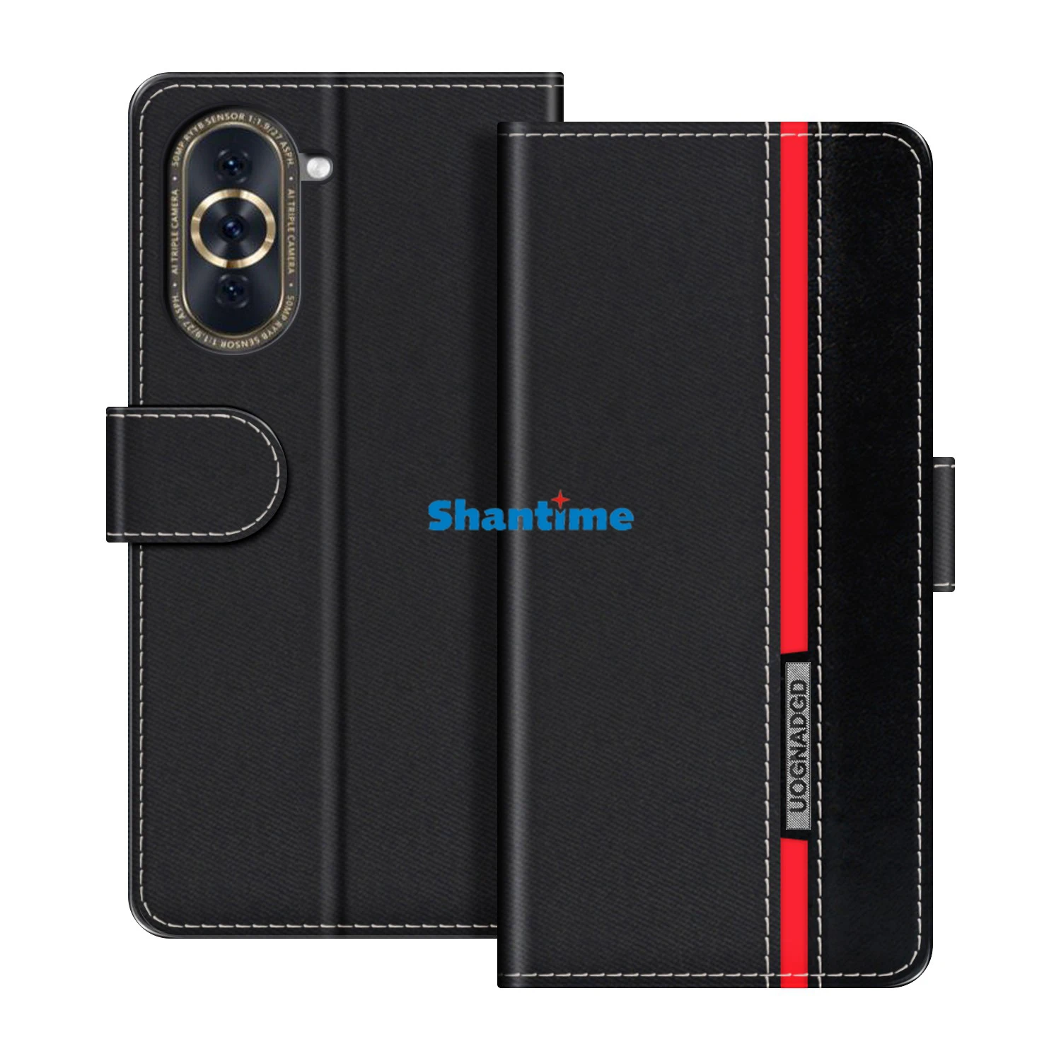 متوافق مع Huawei Nova 10 4G Huawei Hi Nova 10 4G حافظة واقية ومحفظة كتب وغطاء للهاتف الخلوي وحامل للهاتف الخلوي #2