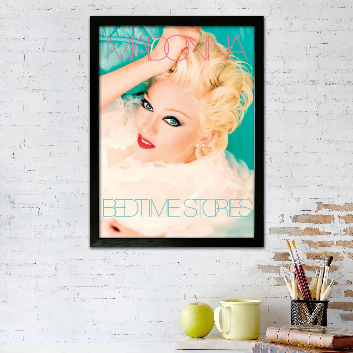 Madonna Bad Girl Canvas Art Poster and Wall Art Picture Print, Modern Family Bedroom Decor Posters,Decorative painting