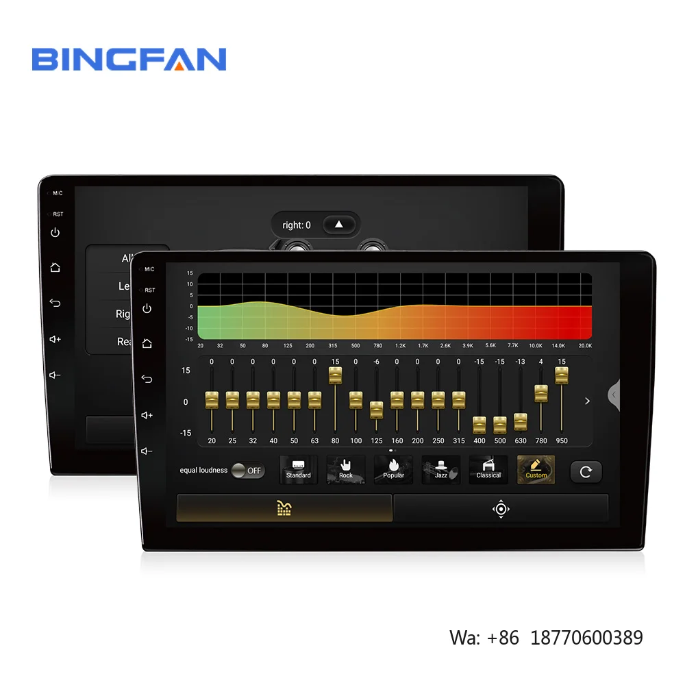 Android 15 Auto 4G LTE DSP BT AM/FM/RDS  8 Core Android Car Stereo 4+64GB With Carplay Car Radio Screen BT WIFI view 3