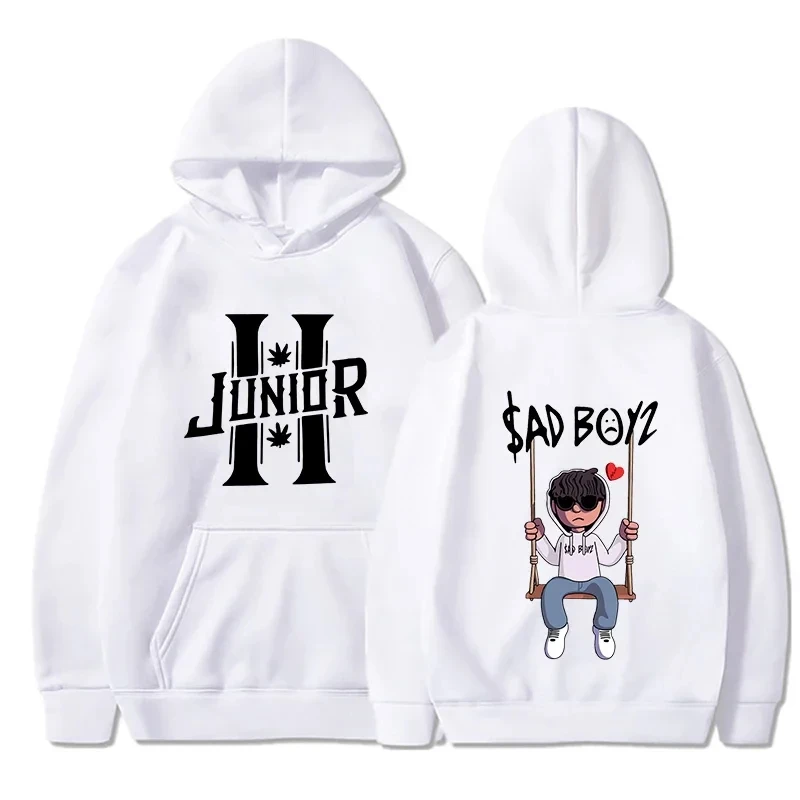 Autumn Men's Hoodies Junior H Sad Boys Harajuku Girls Hip Hop Pullover Fancy Music Gift Casual Loose Comfortable Sweatshirt