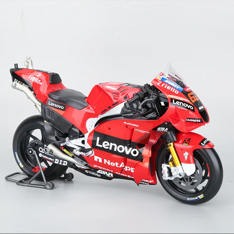 مايستو 1:6 فريق سباق دوكاتي رقم. 63 ، 2022 2018 KTM 450SXFF 84 Moto GP صب سبيكة دراجة نارية نموذج جمع لعبة هدية #6