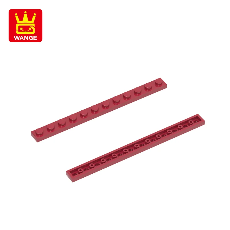 WANGE-60479 100g/52 piezas, placa de 1x12, bloques de construcción MOC compatibles con bloques de construcción, juguetes educativos para niños, regalo