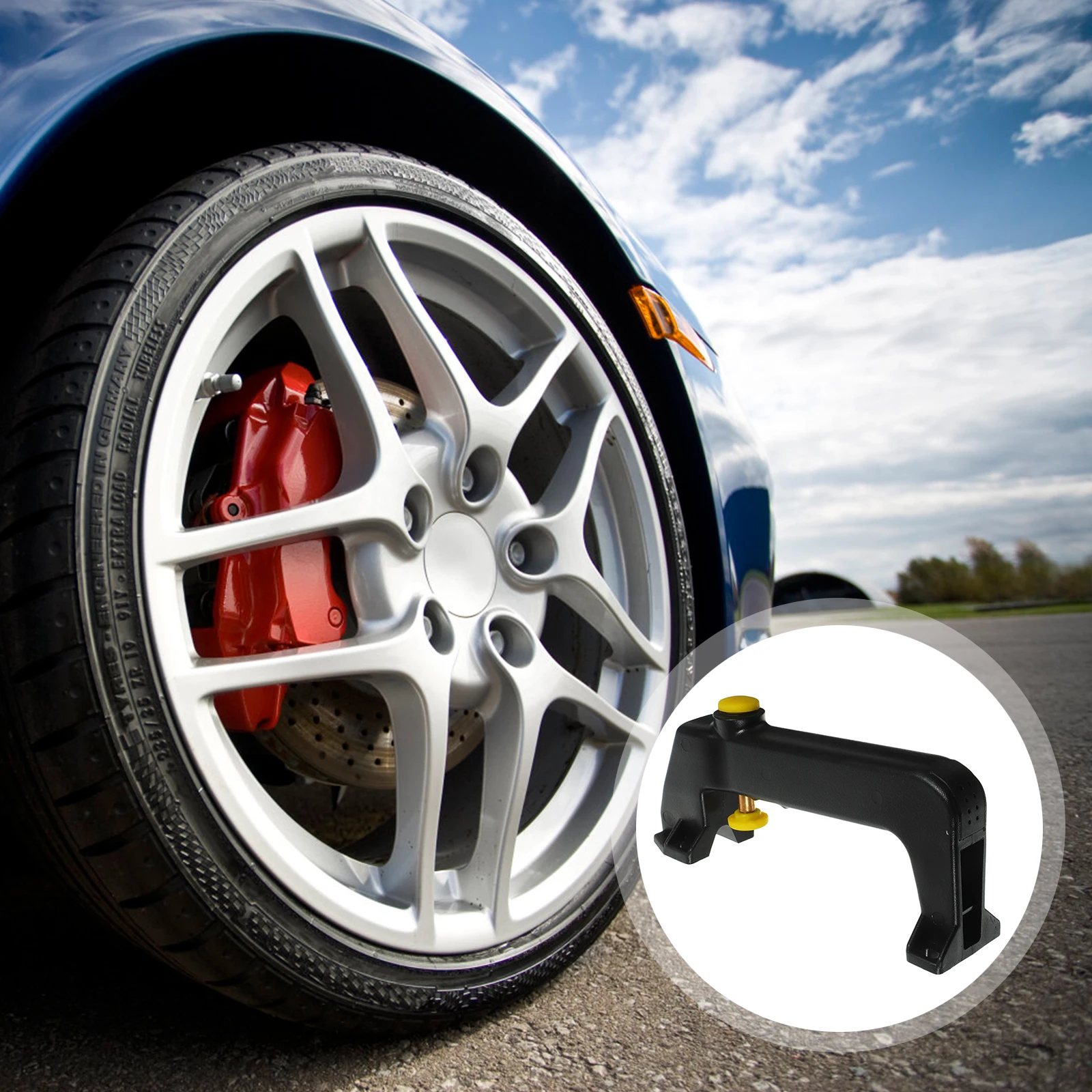 

Tire Changer Accessories Pneumatic Handle Car Repair Tool 150mm Center Distance Design 6mm Air Hose Connector Durable