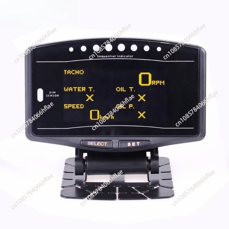 Modified DEFI Advanced ZD Ten-in-One Multifunctional Car Racing LED Electronic Instrument OBD 1 piece