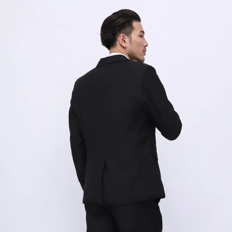 (020)Men\'s performance suit, singer stage annual meeting, wedding host performance suit suit dress