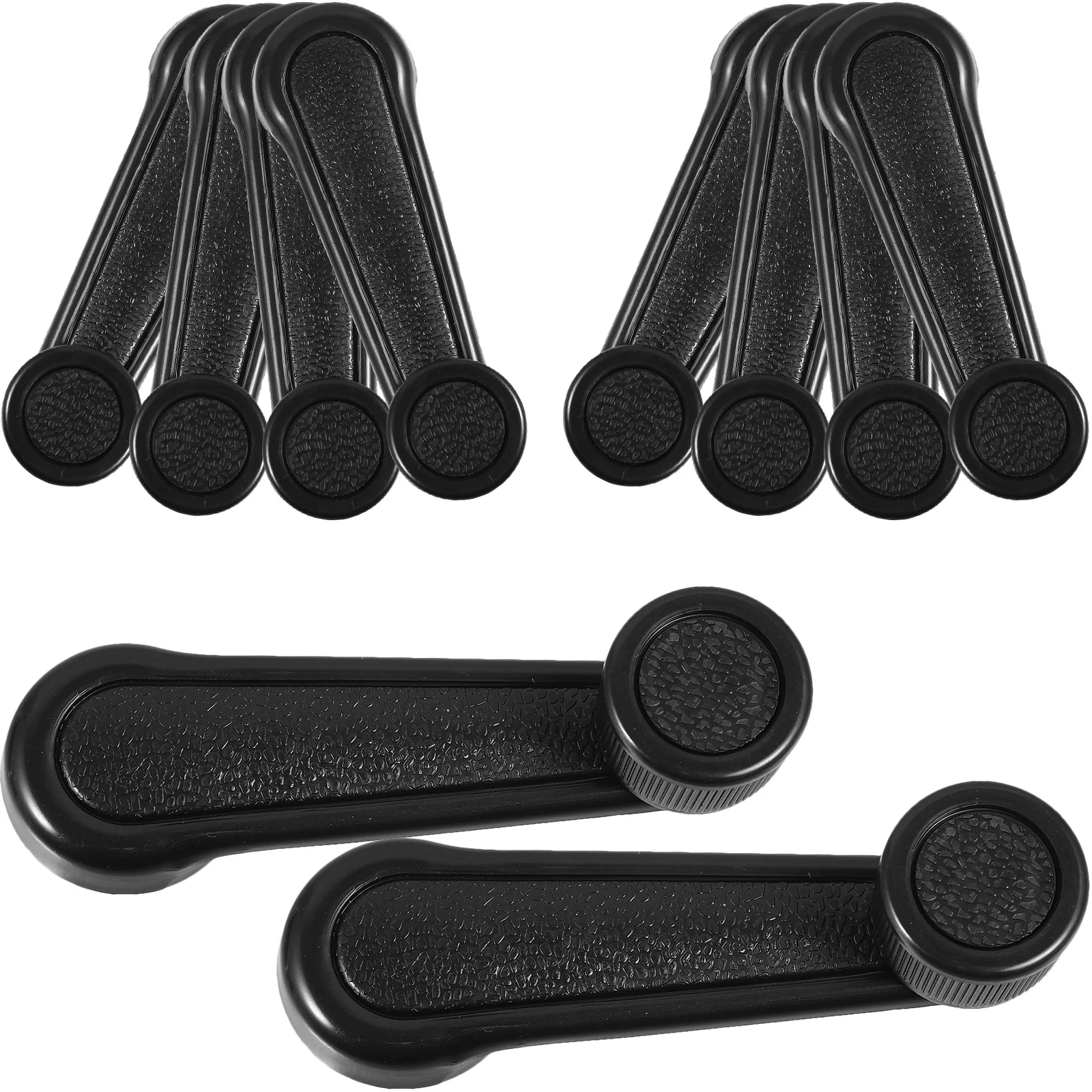 

10Pcs Window Riser Handle Car Door Glass Mechanism Durable Metal Plastic Stylish Modern Long Lasting Performance