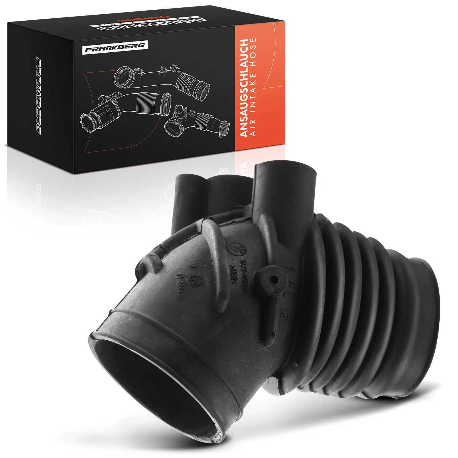 Frankberg 1x Inlaatslang Luchtfilter voor BMW 3ER Compact Coupe Touring E36 1993-2000 1.6L 13711739575