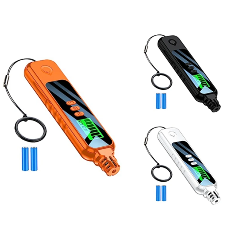 1 PCS Gas Leak  Alarm Sound Methane Hexane With LCD Screen 2 AAA Batteries For Home A