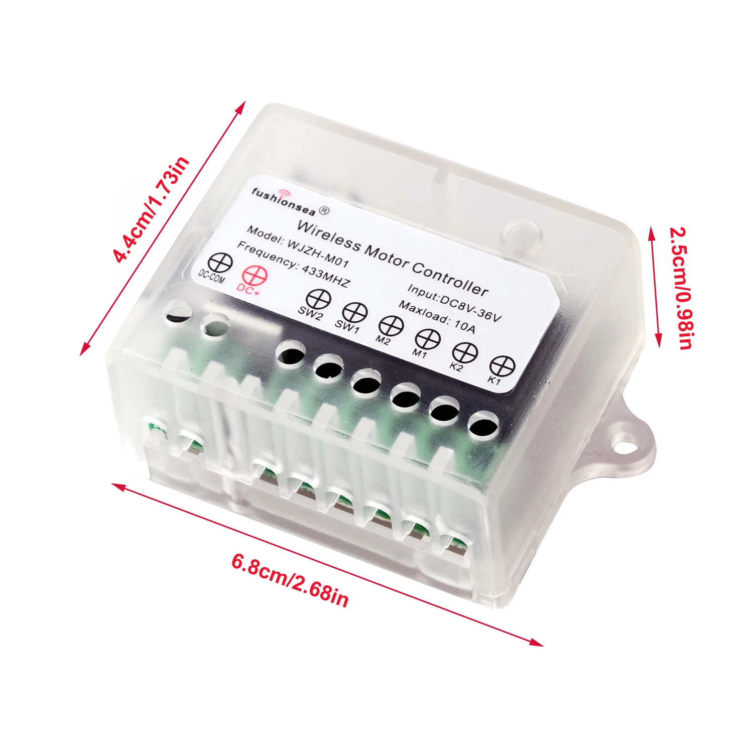 DC 12-36V Motor Remote Control Switch For tractable Door Electric Push Rod Linear Actuator Forward Reverse Latched Model