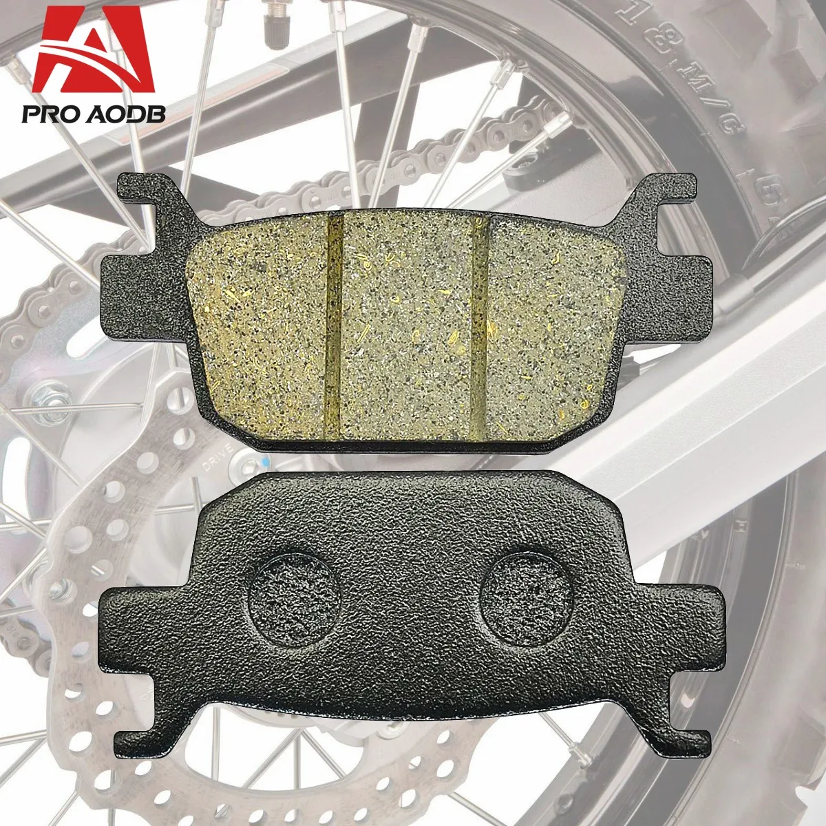 

Rear Brake Pads For Benelli BJ300 BN300 BJ300GS TRK502 TRK502X TRK 502 502X Leoncino BN251 500 BJ500 BJ500GS-A BJ etc Motorcycle