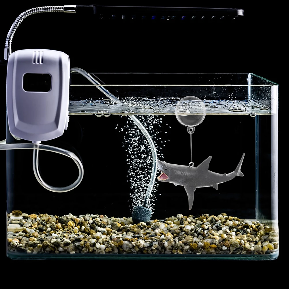 

3 set 3 Sets Shark Suspension Decoration Fish Tank Floating Cartoon Ornament Lifelike Marine Animal Aquarium Floating Decor Easy