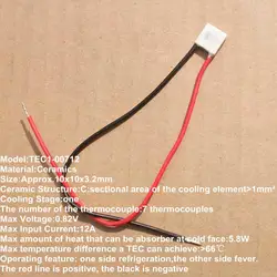 10x10x3.2mm 12A 0.82V 5.8W TEC1-00712 ์ด ์ ๊ธฐ ์ฟจ๋ฌ ํ ํฐ์ด ๋ฐฉ์ดํ