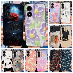 For Motorola Moto G04 G04S Case 2024 Popular Flower Soft Silicone TPU Cover For Moto E14 Phone Case MotoG04 G 04 XT2421-2 Bumper