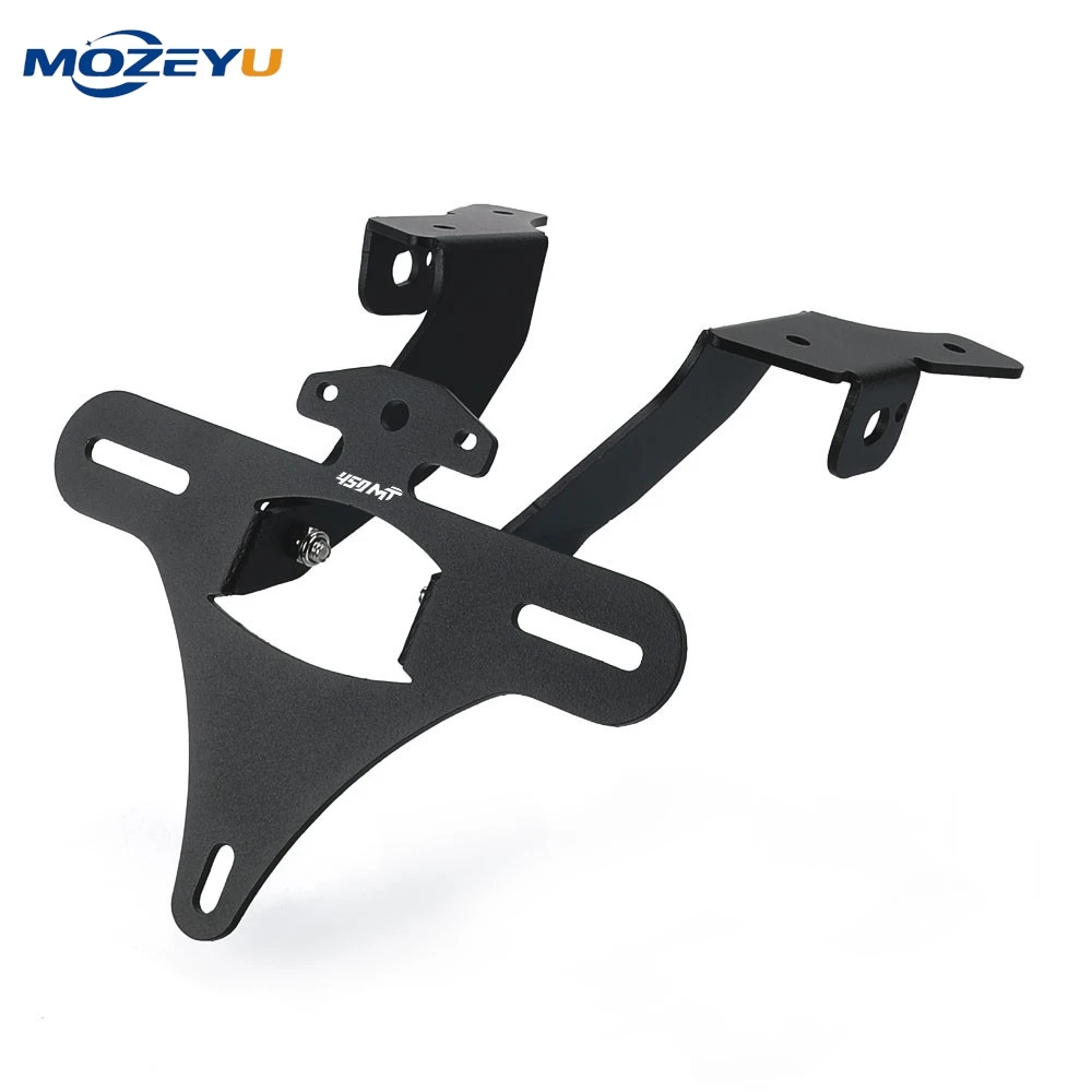 For CFMOTO 450MT IBEX 450 License Plate Holder Fender Eliminator Tail Frame LED Light Motorcycle 450MT 800MT-X 2024 - 2026 2027 2