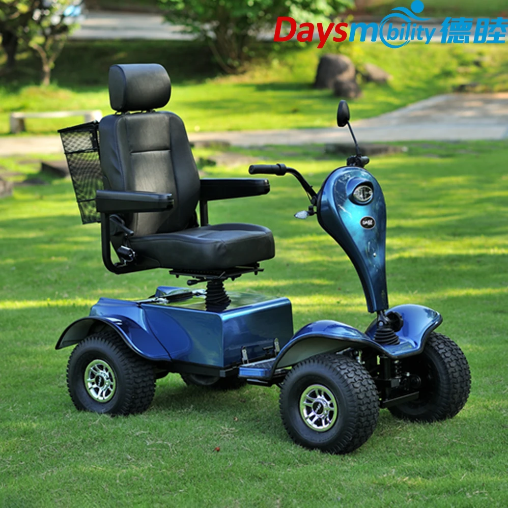 Dailymoving 1200W 24V Electric Mobility Scooter Long Range Removable Lithium Battery EasyRide E-Scooter 30km/h 200kg Load