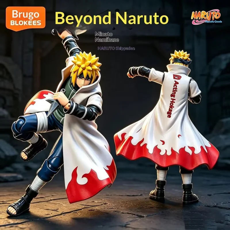 Genuine Selling Naruto Assembly Action Figures Sasuke Uchiha Haruno Sakura Collection Hand-Made Model Decorations Collection