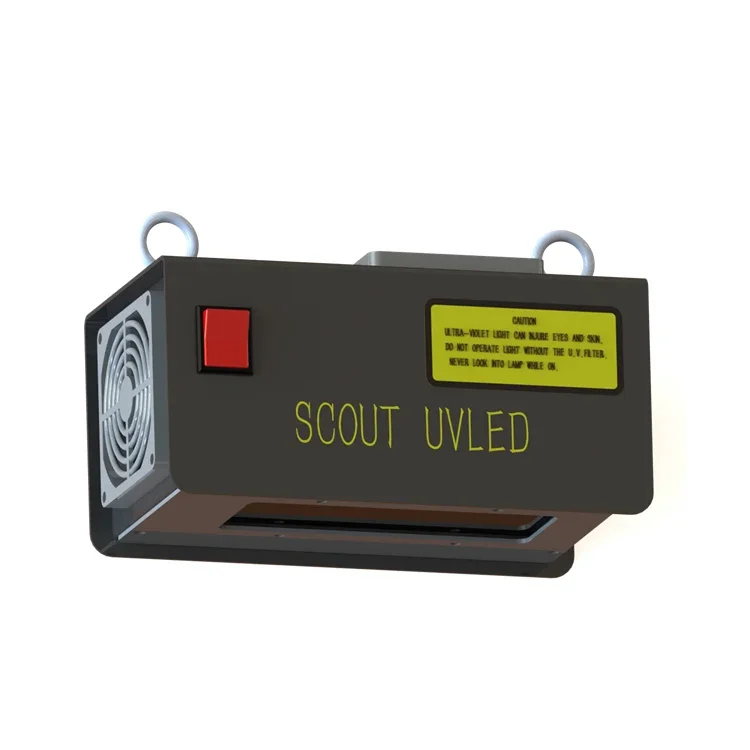 

Uv fluorescent penetrant inspection lamp S4560-6K suspended LED black light nondestructive flaw detector.