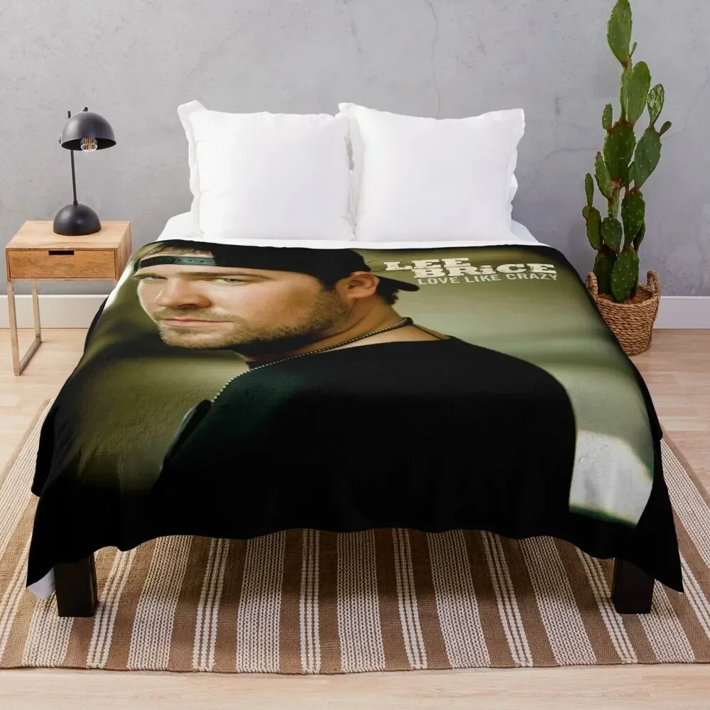 

Lee Brice love like crazy Throw Blanket Multi Purpose Soft Warm Blanket for Home Travel