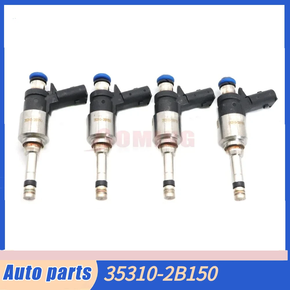 

New Fuel Injectors Set of 4pcs 35310-2B150 For Kia Rio Soul Hyundai Accent 1.6L 2017 2018 2019 2020 353102B150 35310 2B150