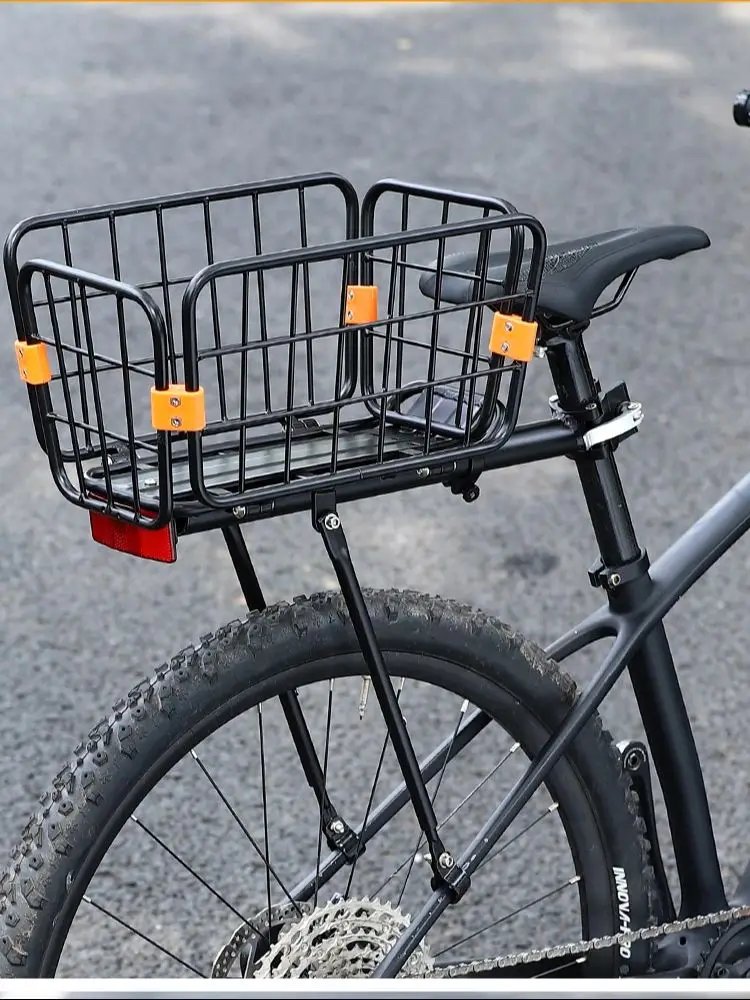 AliExpress West Biking WEST BIKING Bicycle Rack With Basket Quick Release Aluminum Alloy 18L MTB Road Bicycle Rear Basket Cargo Rack MTB Road Bicycle