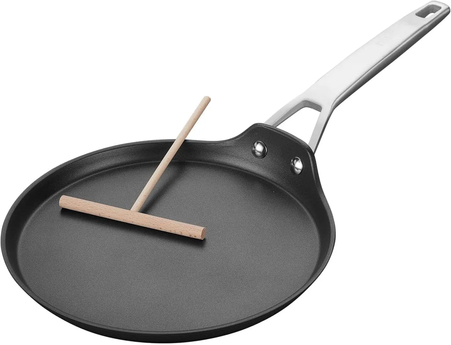 

8 Inch Titanium Ceramic Nonstick Crepe Pan, Induction Compatible, PFOA Free, Oven Safe to 700°F