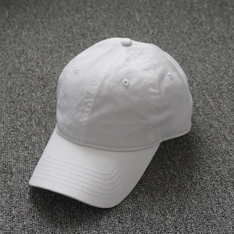 2023 Solid Color Baseball Hats Big Head Man Soft Cotton Plus Size Sport Snapback Cap Lady Large Size Sun Caps 56-60CM 60-65CM