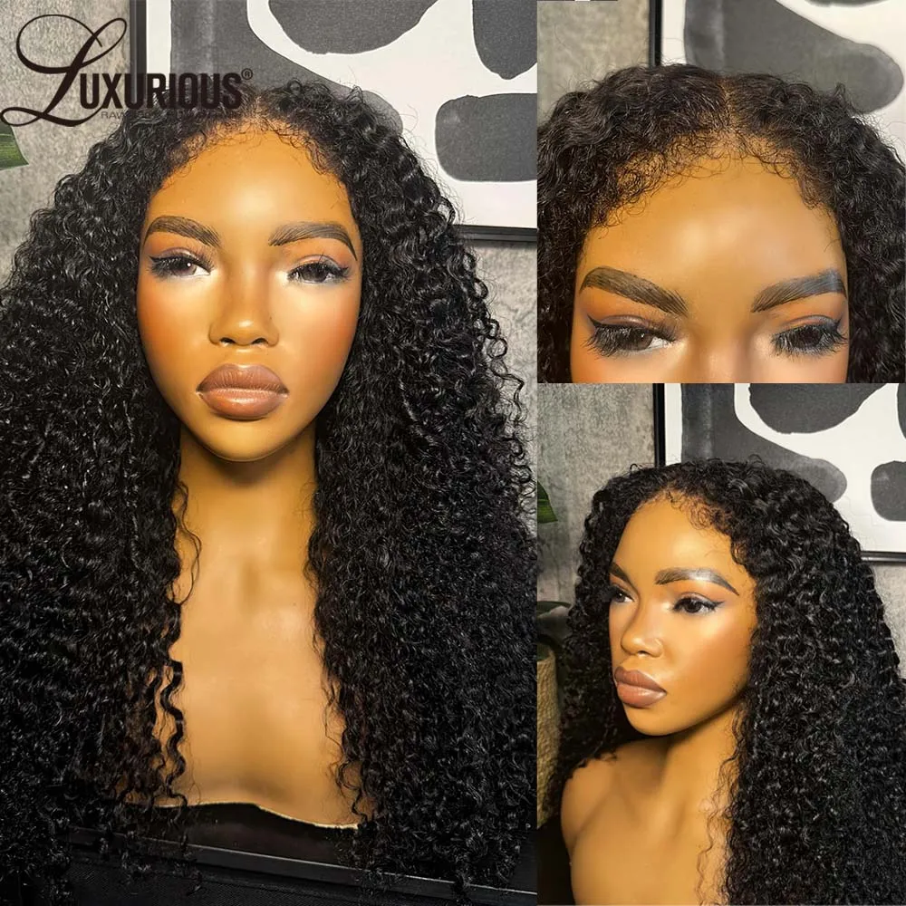 

Jerry Curly Wig Human Hair Brazilian Curly 13x4 Lace Front Human Hair Wigs For Women 4x4 Lace Closure Wig 100% Human Hair Remy