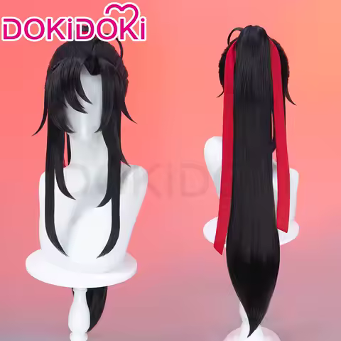 IN STOCK Wei Wu Xian/Mo Xuan Yu Cosplay Wig Anime Mo Dao Zu Shi DokiDoki Anime Mo Dao Zu Shi Mo Xuanyu Cosplay Wei Wuxian Wig
