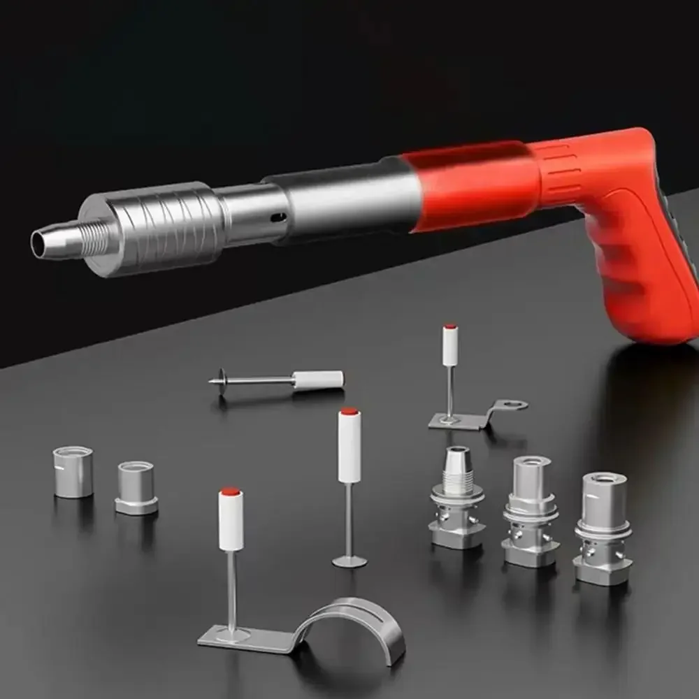 Power Pin Nailer Cement Wall Nailer Manual Nail Machine Universal Fastening Tool Home Wall Fastener For Red Brick Walls Concrete
