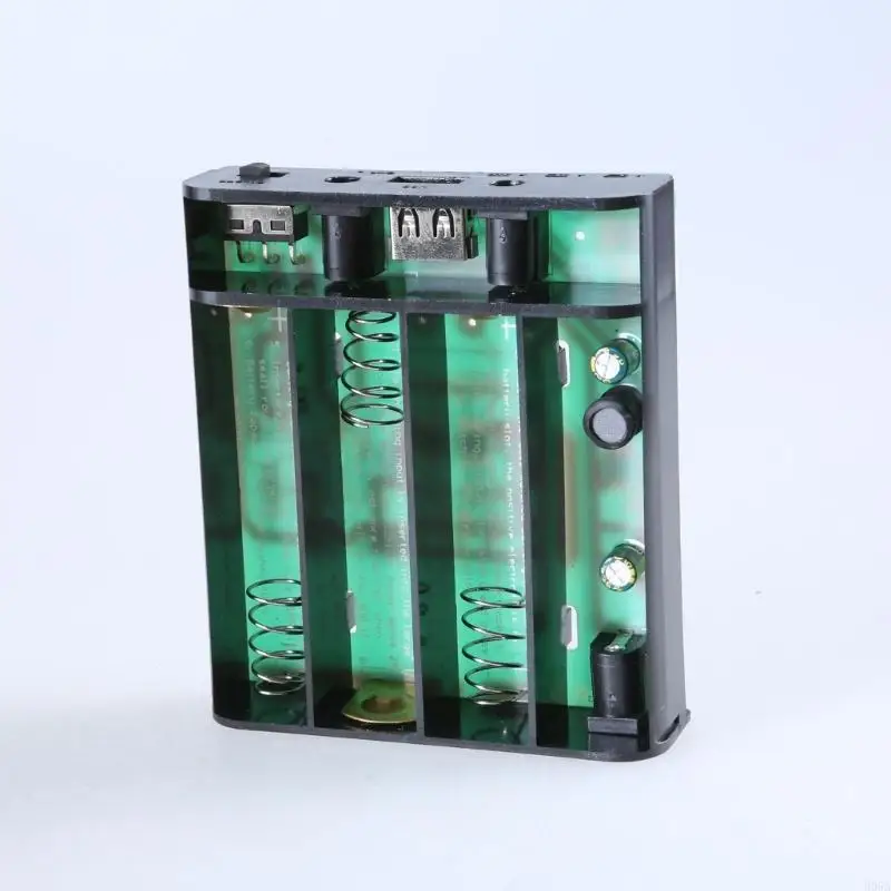 5,5x2.1mm UPS Hộp cung cấp nguồn 3PCS 18650 Hộp năng lượng 5V 9V 12V đầu ra cho đèn LED